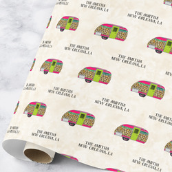 Camper Wrapping Paper Roll - Large (Personalized)