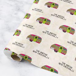 Camper Wrapping Paper Roll - Medium (Personalized)