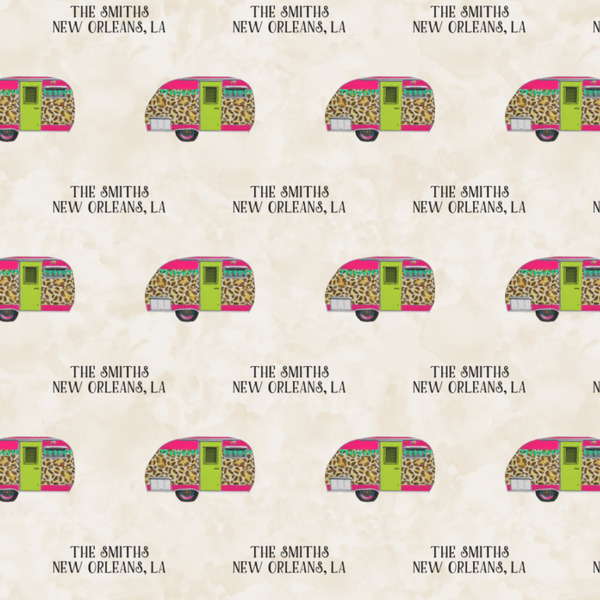 Camper Wrapping Paper Square