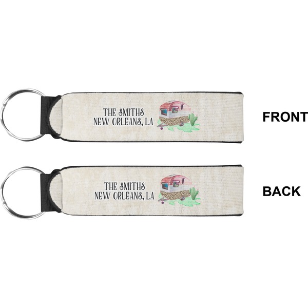 Camper Wristlet (Front + Back)