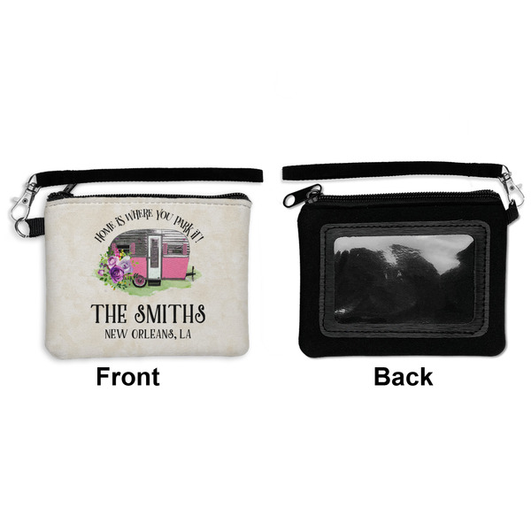 Camper Wristlet ID Cases - Front & Back