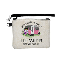 Camper Wristlet ID Case w/ Name or Text