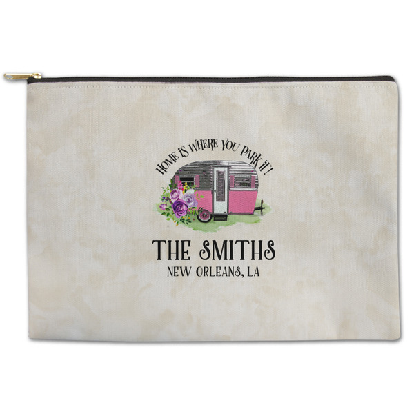 Custom Camper Zipper Pouch (Personalized)