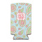Blue Paisley Can Cooler (tall 12 oz) (Personalized)