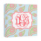 Blue Paisley Canvas Print - 12x12 (Personalized)
