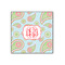 Blue Paisley Wood Print - 12x12 (Personalized)