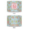 Blue Paisley 16" Drum Lampshade - APPROVAL (Poly Film)