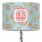 Blue Paisley Drum Lamp Shade (Personalized)
