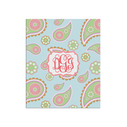 Blue Paisley Poster - Matte - 20x24 (Personalized)