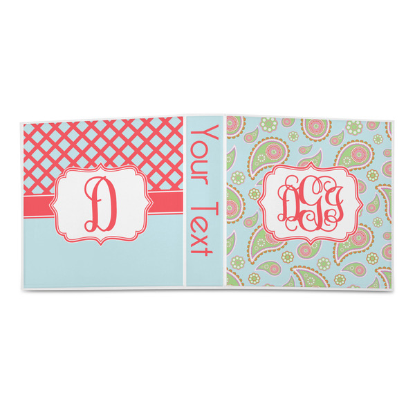 Blue Paisley 3-Ring Binder Approval- 2in