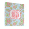 Blue Paisley 3 Ring Binder - Full Wrap - 1" (Personalized)