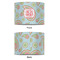 Blue Paisley 8" Drum Lampshade - APPROVAL (Fabric)