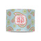 Blue Paisley 8" Drum Lampshade - FRONT (Poly Film)