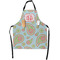 Blue Paisley Apron With Pockets w/ Monogram
