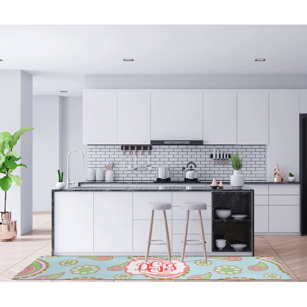 Blue Paisley Area Rug Sizes