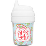 Blue Paisley Baby Sippy Cup (Personalized)