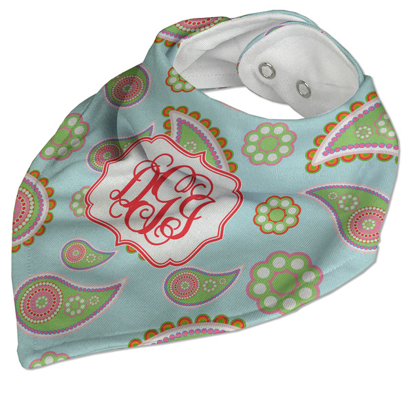 Blue Paisley Bandana Closed