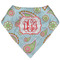 Blue Paisley Bandana Bib (Personalized)