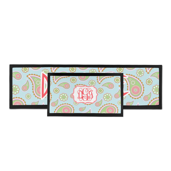 Blue Paisley Bar Mat - Parent Main