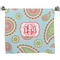 Blue Paisley Bath Towel (Personalized)