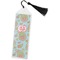 Blue Paisley Book Mark w/Tassel (Personalized)
