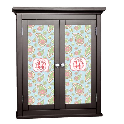Blue Paisley Cabinet Decal - Custom Size (Personalized)