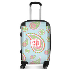 Blue Paisley Suitcase - 20" Carry On (Personalized)