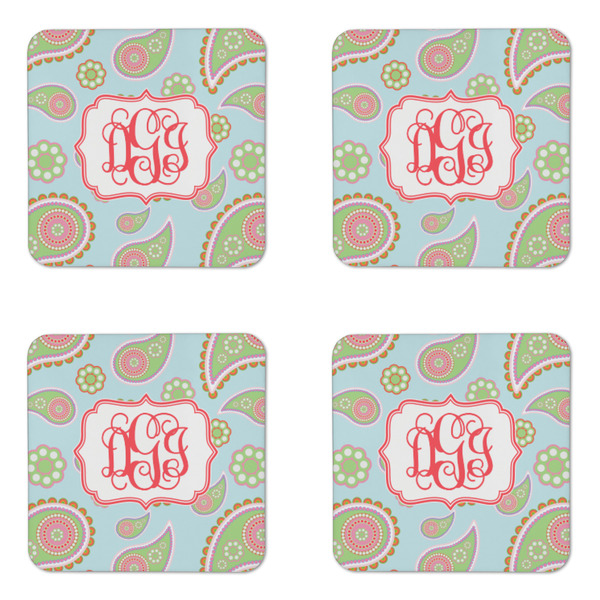 Blue Paisley Coaster Set - APPROVAL