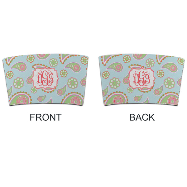 Blue Paisley Coffee Cup Sleeve - APPROVAL