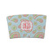 Blue Paisley Coffee Cup Sleeve - FRONT