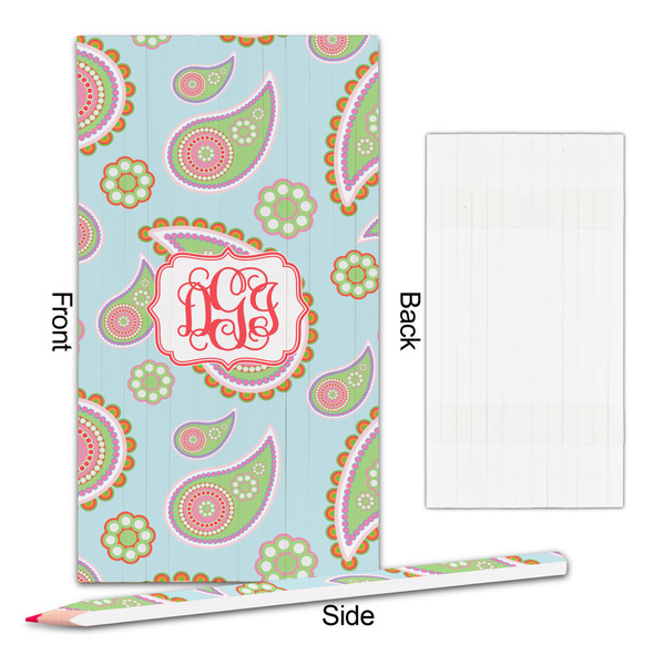 Blue Paisley Colored Pencils - Approval