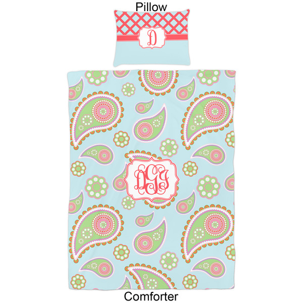 Blue Paisley Comforter Set - Twin - Approval