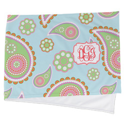 Blue Paisley Cooling Towel (Personalized)