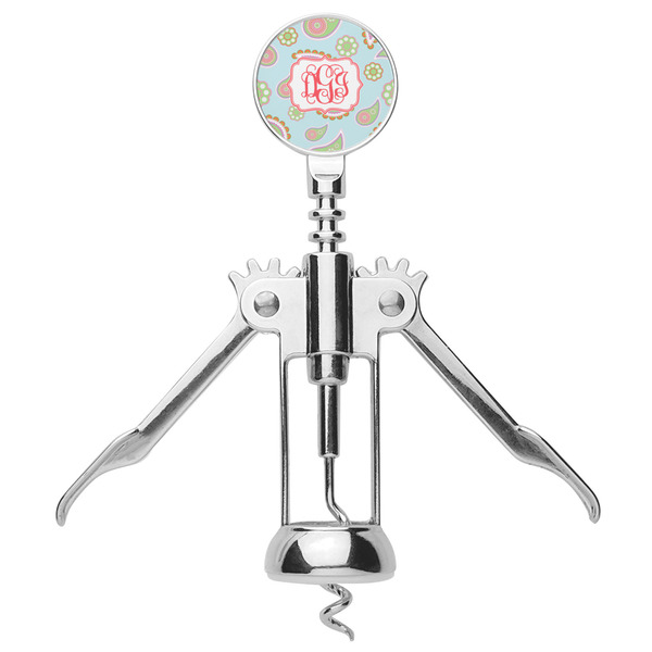 Blue Paisley Corkscrew - Alt