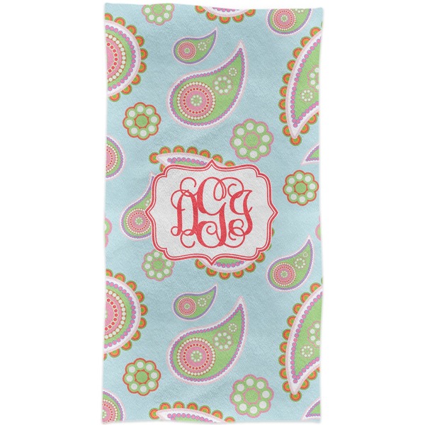 Blue Paisley Crib Comforter/Quilt - Apvl