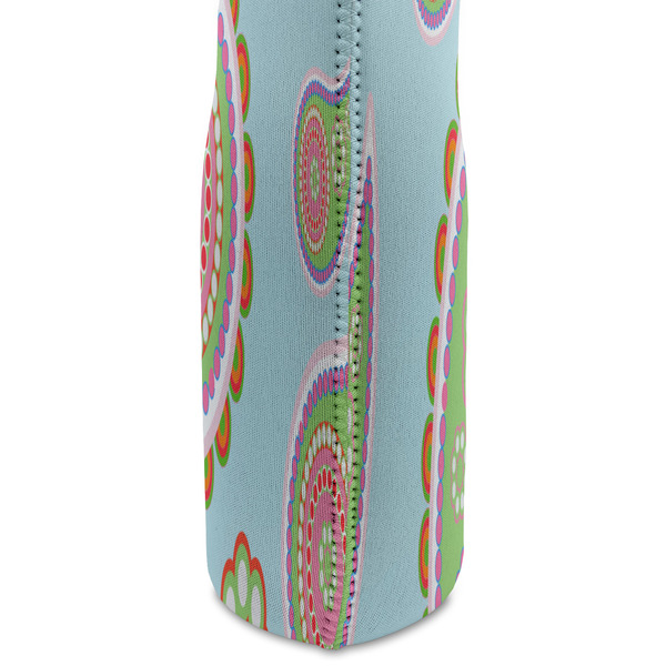 Blue Paisley Double Wine Tote - DETAIL 2 (new)