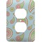 Blue Paisley Electric Outlet Plate