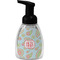 Blue Paisley Foam Soap Bottle - Black (Personalized)