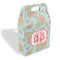Blue Paisley Gable Favor Box (Personalized)