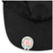 Blue Paisley Golf Ball Marker Hat Clip - Main