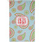 Blue Paisley Golf Towel - Poly-Cotton Blend - Small w/ Monograms