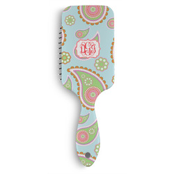 Blue Paisley Hair Brushes (Personalized)