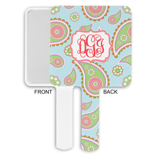 Blue Paisley Hand Mirrors - Approval