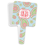 Blue Paisley Hand Mirror (Personalized)