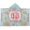 Blue Paisley Kids Hooded Towel (Personalized)