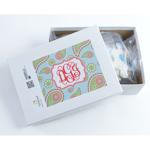 Blue Paisley Jigsaw Puzzle 30 Piece - Box