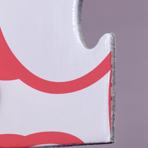 Blue Paisley Jigsaw Puzzle 30 Piece  - Close Up