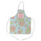 Blue Paisley Kid's Apron w/ Monogram
