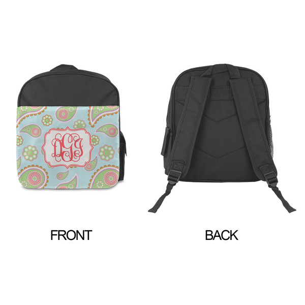 Blue Paisley Kid's Backpack - Approval