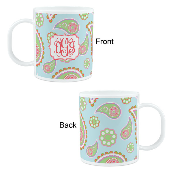 Blue Paisley Kid's Mug - Apvl